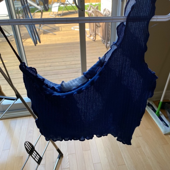 single shoulder strap top - Picture 2 of 3